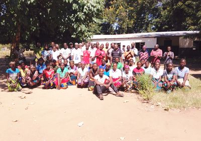 FEEDING PROGRAM -  our local community being assisted with 50kg maize meals monthly during the Covid period 